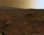تصاویری زیبا از غروب خورشید در مریخ