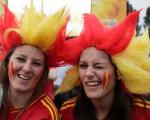 مجموعه عکس‌های تماشاگران زن در مسابقات یورو ۲۰۱۲