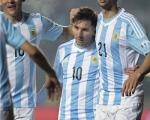 مسی برترین بازیکن آرژانتین - پاراگوئه