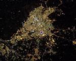 تصاویر ماهواره ای ثبت کردند :یک حلقه درخشان آبی در تهران