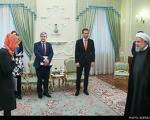 عکاسی خانم دیپلمات خارجی از رییس جمهور (عکس)