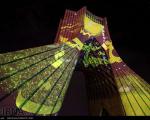 تصاویر نورپردازی برج آزادی توسط مهندس آلمانی