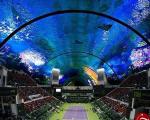 عجیب ترین ورزشگاه تنیس جهان +عکس