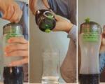 تبدیل نوشابه به آب با بطری پلاستیکی جدید