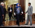 حجاب وزیر خارجه استونی در دیدار با روحانی(تصاویر)