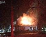 آتش‌سوزی عمدی مسجد در کانادا +عکس