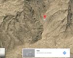 زلزله شدید در فارس؛ ۵.۴ ریشتر/ تصویر ماهواره ای مرکز زمین لرزه