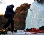 تولد آبشار یخی در پکن بعد از ۲۸ سال