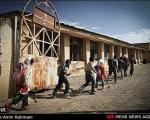 محرومیت مدرسه روستایی در قزوین (عکس)
