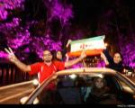 شادی مردم ایران پس از برد تیم ملی والیبال(+تصاویر)