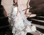 شکیرا در لباس عروس همه را شگفت زده کرد +تصاویر