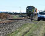 اثر هنرمندانه زلزله با استفاده از خطوط راه آهن در نیوزیلند!