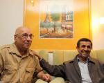 عیادت سرزده احمدی‌نژاد و مشایی از محب اهری + تصاویر