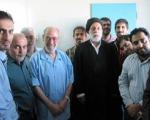 عیادت هادی‌خامنه‌ای از چند زندانی‌سیاسی