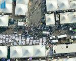 تصاویر هوایی دروغ سعودی ها درباره تعداد کشته شدگان را برملا می کنند