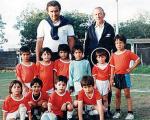 اولین تیم فوتبال مسی+عکس