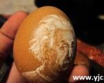 نقاشی های باورنکردنی روی پوست تخم مرغ +تصاویر
