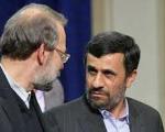 اسوشیتدپرس:رقابت قدیمی احمدی نژاد و لاریجانی به درگیری رو در رو تبدیل شد