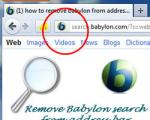 خلاص شدن از صفحه‌ی خانگی Babylon Search در مرورگر‌های اینترنتی