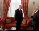 دیدار فابیوس و فرستاده وزیر خارجه روسیه با ظریف (عکس)