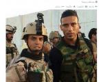 عکس/ بازیکن تیم ملی فوتبال عراق در مسیر نبرد با داعش
