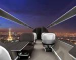 تصاویر اعجاب انگیزی از طرح یک هواپیمای بدون سقف