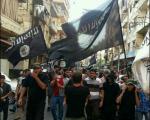 راهپیمایی هواداران داعش در طرابلس لبنان + عکس