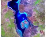 (تصویر) آب 50 درصد دریاچه ارومیه را فرا گرفت