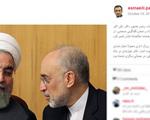 دلجویی رئیس جمهور از صالحی + عکس