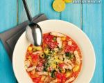 سوپ مرغابی و گوجه‌ فرنگی ایتالیایی