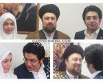 تصاویری از مراسم ازدواج آزاده نامداری و فرزاد حسنی در حضور حسن خمینی