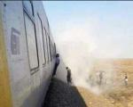 قطار مسافربری در شهرستان میامی استان سمنان از ریل خارج شد
