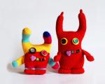 کاردستی: ساخت عروسک هیولا با دستکش