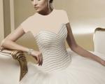مدل لباس عروس پرنسسی کارشده 2014 از برند ایتالیایی Nicole
