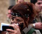 آموزش زنان کرد برای مقابله با داعش(+تصاویر)