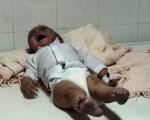 شکنجه نوزاد 6 ماهه در دخمه معتادان +عکس