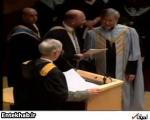 تصاویر: لحظه دریافت مدرک دکترای حسن روحانی از دانشگاه گلاسگو