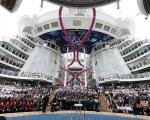 افتتاح بزرگ‌ترین کشتی تفریحی جهان (+تصاویر)