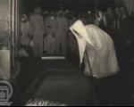 جنازه رضا شاه در مسجدالنبی +عکس