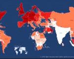 نقشه جهانی کاربران اینترنت منتشر شد