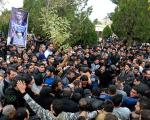 (تصاویر) تشییع قهرمان کشتی در کرمانشاه