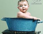چگونه نوزاد خود را حمام کنیم ؟