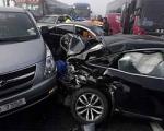 تصادف زنجیره​ای 100 خودرو در کره جنوبی