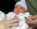 تولد نوزاد ۶ کیلو و ۳۰۰ گرمی در آمریکا + عکس