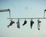 عربستان سعودی: آویزان کردن جنازه 5 یمنی بعد از گردن زدن آنها (+عکس)