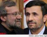 لاريجاني در پاسخ به احمدي‌نژاد
