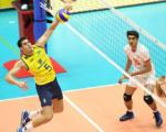 والیبال ایران از برزیل قدرتمند یک ست گرفت/ولاسکو: برزیل به ما یاد داد چطور خوب بازی کنیم