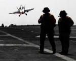 سقوط هواپیمای نظامی آمریکا در خلیج فارس