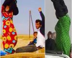 شادی زنان بعد از فرار از دست داعش +عکس