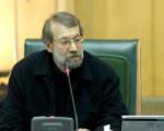 انتقاد شدید لاریجانی ازتجمع مقابل مجلس